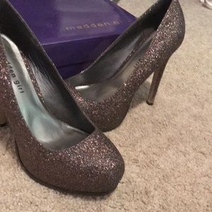 Madden Girl Glitter Heels